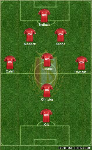 R Standard de Liège football formation