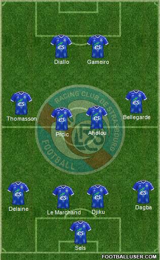 Racing Club de Strasbourg-Football Formation 2022