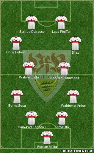 VfB Stuttgart football formation