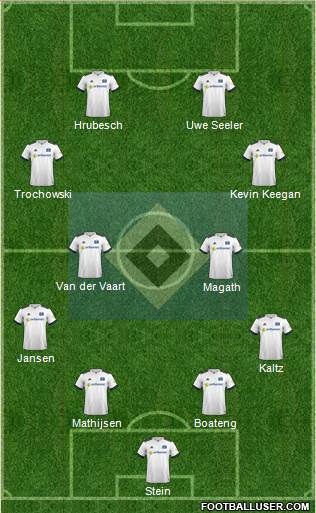 Hamburger SV football formation