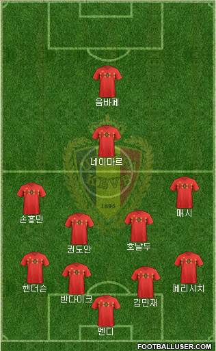 Belgium Formation 2022