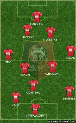 Stade Rennais Football Club Formation 2022