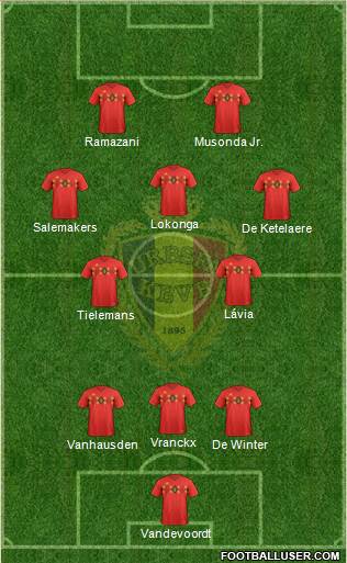Belgium Formation 2022