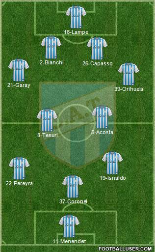 Atlético Tucumán football formation