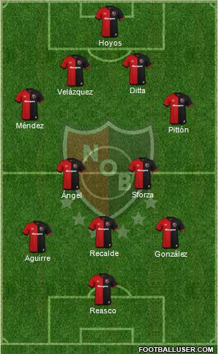 Newell's Old Boys football formation