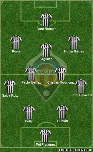 C.D. Castellón S.A.D. football formation