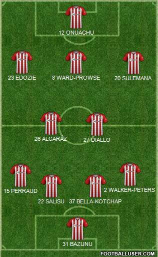 Southampton football formation