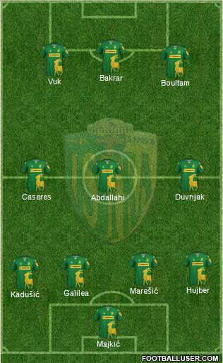 NK Istra 1961 Formation 2023