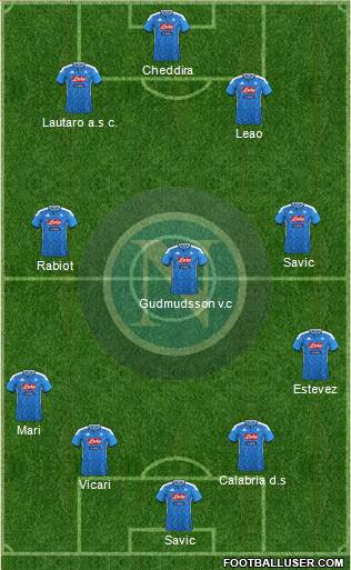 Napoli football formation