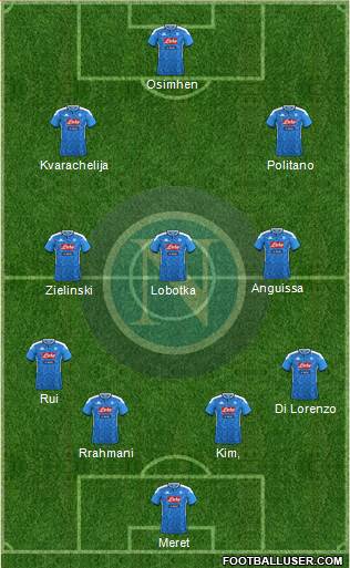 Napoli football formation