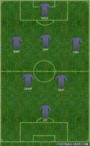 Pro Evolution Soccer Team football formation