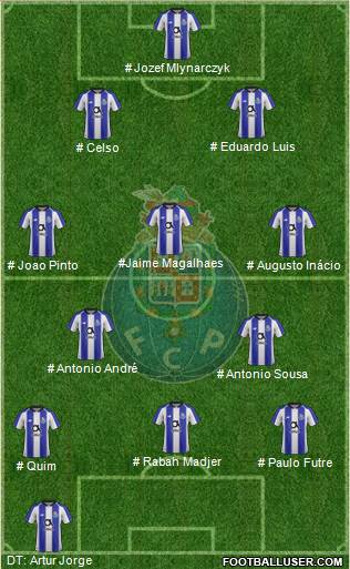 Futebol Clube do Porto - SAD football formation