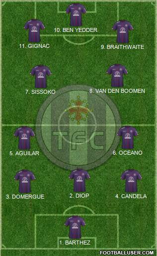 Toulouse Football Club football formation