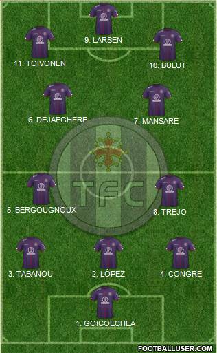 Toulouse Football Club football formation