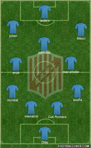 9 de Julio Formation 2023