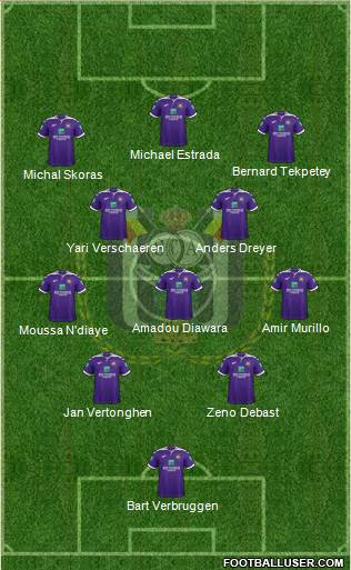 RSC Anderlecht Formation 2023