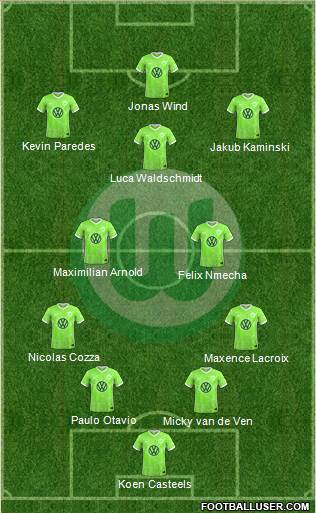 VfL Wolfsburg football formation