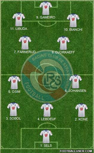 Racing Club de Strasbourg-Football Formation 2023