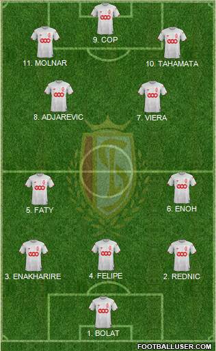 R Standard de Liège football formation