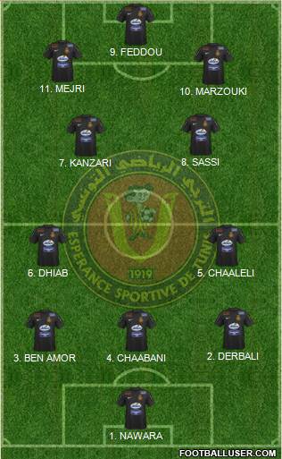 Espérance Sportive de Tunis football formation