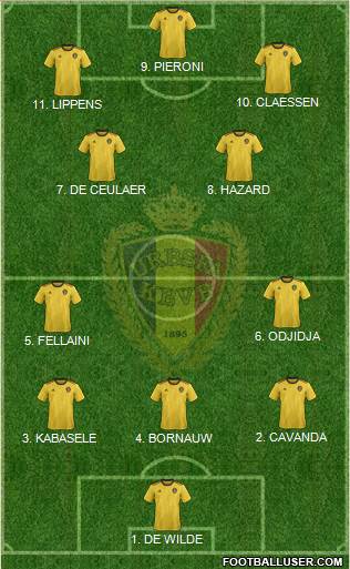 Belgium Formation 2023