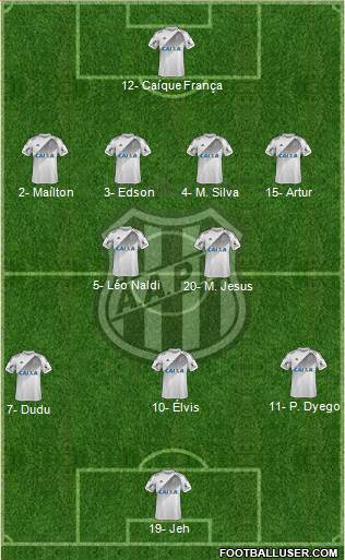 AA Ponte Preta Formation 2023