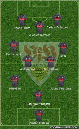 VfB Stuttgart football formation