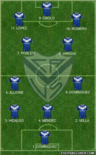 Vélez Sarsfield Formation 2023