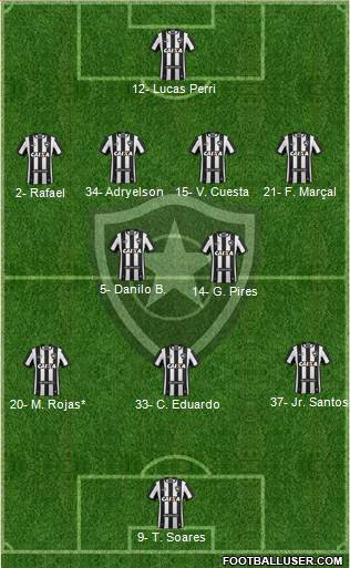 Botafogo FR Formation 2023