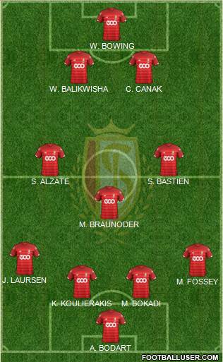 R Standard de Liège football formation