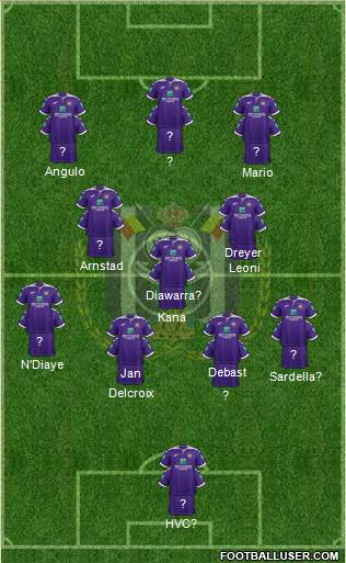 RSC Anderlecht Formation 2023