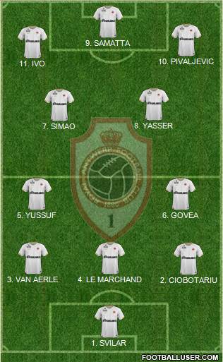 R Antwerp FC Formation 2023