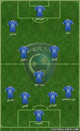 Al-Hilal (KSA) Formation 2023