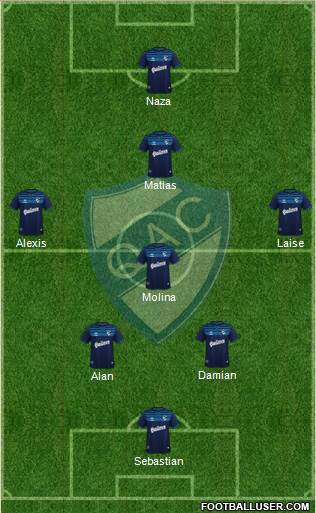 Quilmes football formation