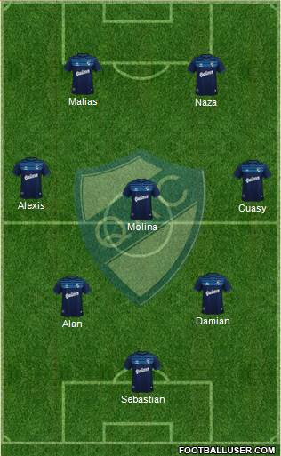 Quilmes football formation