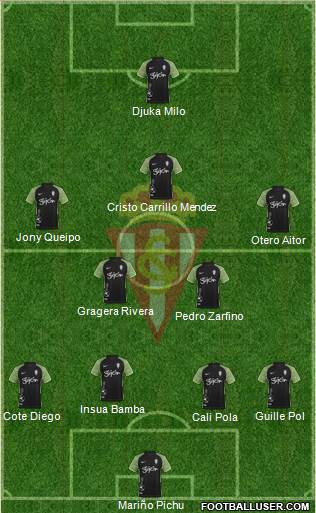 Real Sporting S.A.D. Formation 2023