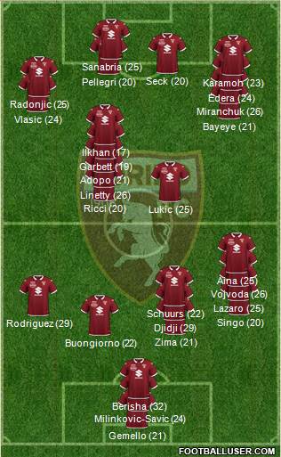 Torino Formation 2023