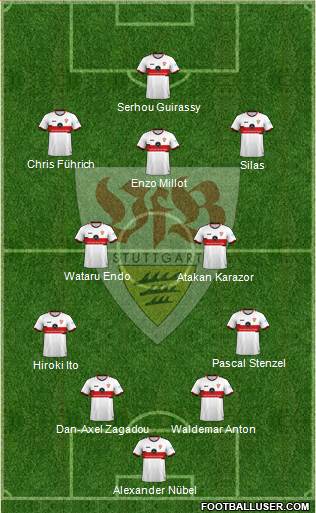 VfB Stuttgart football formation