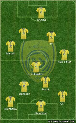 Al-Nassr (KSA) Formation 2023