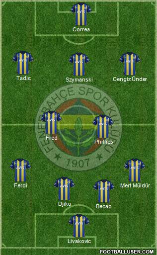 Fenerbahçe SK football formation