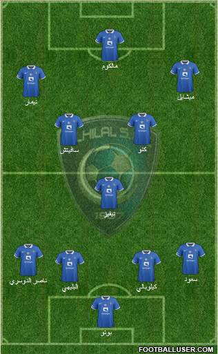 Al-Hilal (KSA) Formation 2023