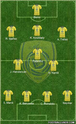 Al-Nassr (KSA) Formation 2023