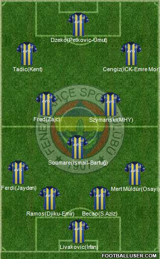 Fenerbahçe SK football formation