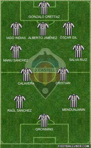 C.D. Castellón S.A.D. football formation