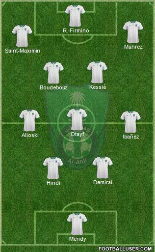 Al-Ahli (KSA) football formation