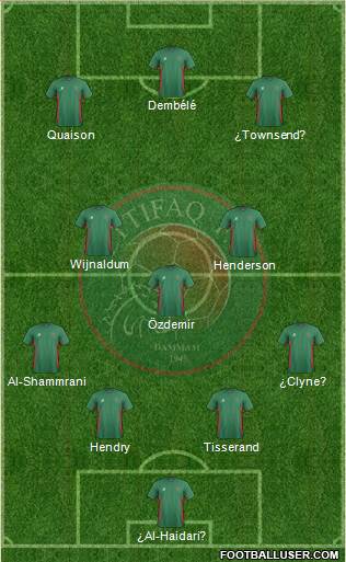 Al-Ittifaq (KSA) football formation