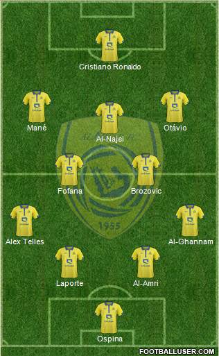 Al-Nassr (KSA) Formation 2023