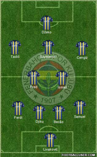 Fenerbahçe SK football formation