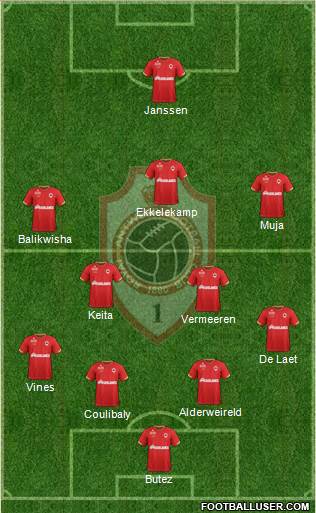 R Antwerp FC Formation 2023