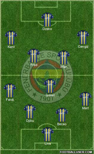 Fenerbahçe SK football formation